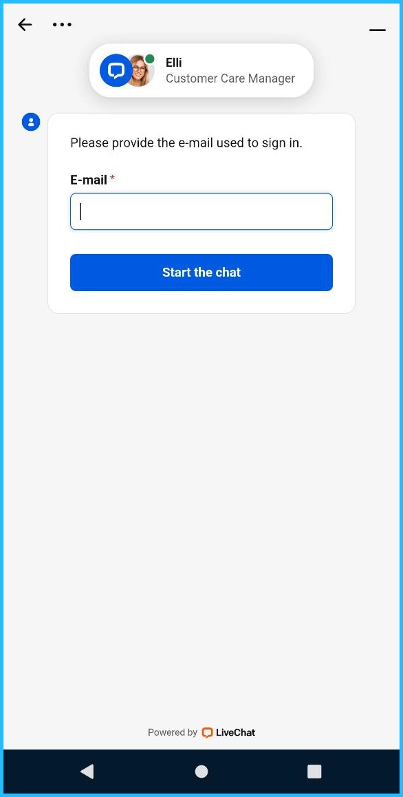 24/7 live chat ondersteuning beschikbaar bij Grams Bet